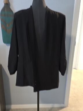 torrid Black Open-Front Blazer Jacket